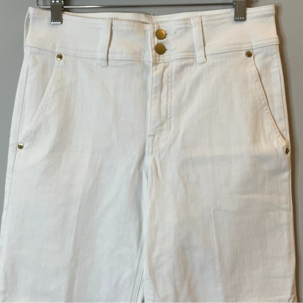 J Crew Slim Wide Jean Stacked Buttons NWT Size 26 - Picture 3 of 7
